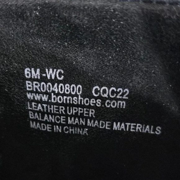 Born Shaunie Knee High Boot Womens 6 Extended Calf Black Leather Tall Fall NEW - Picture 12 of 13